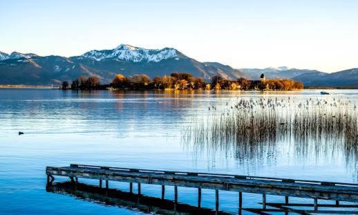 Uniqe I 95Qm I Bergblick I Garten I Bbq I Seenah Prien am Chiemsee Εξωτερικό φωτογραφία