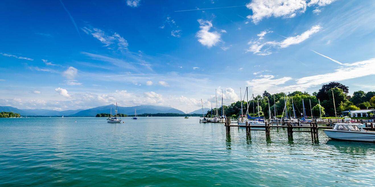 Uniqe I 95Qm I Bergblick I Garten I Bbq I Seenah Prien am Chiemsee Εξωτερικό φωτογραφία